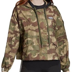 Adidas Camouflage Windbreaker Jacket